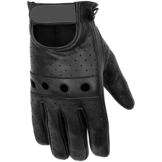 Custom Pro Biker Motorrad Sommer Coole perforierte Leder handschuhe/Biker Coole Motorrads chutz handschuhe