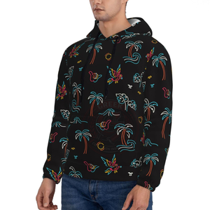 Sudadera con Capucha Sublimada para Hombre, Sudadera con Estampado Personalizado para Ropa Deportiva, Ropa Urbana y Moda Casual - Product Image 3