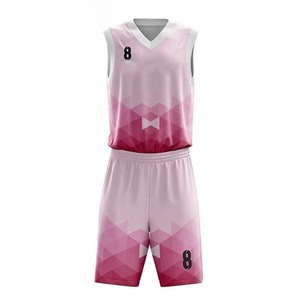 2026 Basketball Uniform Set Breathable Quick Dry Plus Size Adult Customized Logo 100% Polyester Sublimated Sleeveless Fitted - Product Image 2