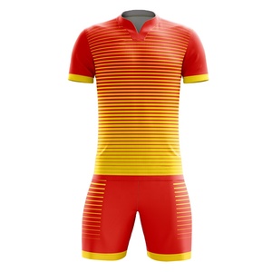 Uniforme de equipo de Rugby con impresión por sublimación, Camiseta corta de marca, descuento, venta al por mayor - Product Image 4