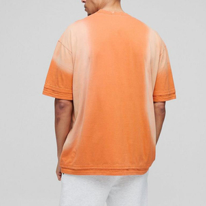 T-shirts personnalisés en coton 100% à col rond, design unique, meilleur prix, vente en gros, haute qualité, coupe ample, t-shirt pour homme - Product Image 5