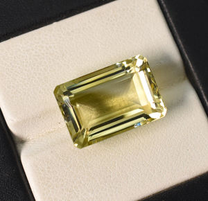Pierre précieuse en quartz citron naturel, forme octogonale, 17x12,5x8 mm, 13,15 carats, pierre non montée pour la création de bijoux - Product Image 2