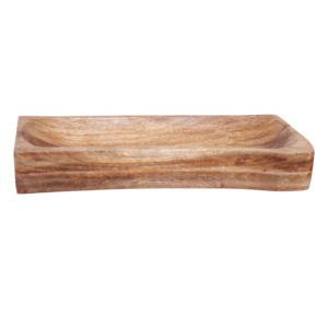 Plateau de service en bois artisanal ST-011 |   Plateau décoratif en bois pour la décoration de la maison - Product Image 3