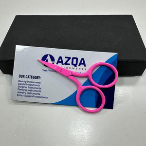 Pink Mini Stainless Steel Embroidery Scissors Fine Point <b>Thread</b> Snips for Sewing Craft Needlework Precision Cutting <b>Tool</b> - Product Image 4