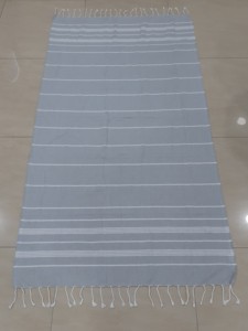 Peshtemal en coton - Tissu tissé jetable à séchage rapide pour usage sportif - Product Image 2