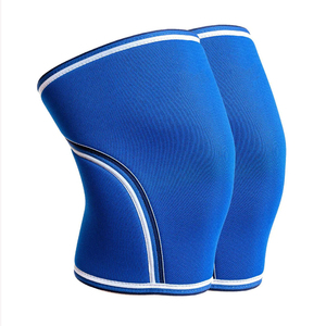 Genouillère de compression réglable, pliable, respirante, antidérapante, en néoprène, avec logo personnalisé, protection complète - Product Image 1