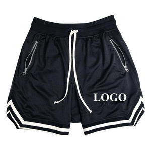 Shorts en maille verte unie pour homme, taille à cordon de serrage, respirants, décontractés, shorts de sport Bermuda - Product Image 6
