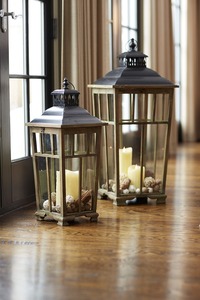 Farolillo Metálico Decorativo con Luz de Vela, Ecológico, Decoración Interior, Forma Cuadrada, Buena Calidad, Uso para Adultos, Ramadán, Portátil, M F - Product Image 6