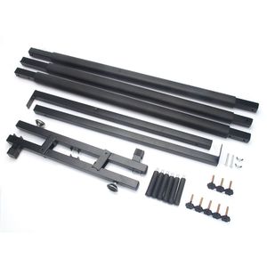 Supporto Pieghevole Triplo Nero per Chitarre, Rack Portastrumenti per Conservazione Strumenti Musicali - Product Image 6