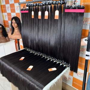 Extensions de cheveux humains vietnamiens de haute qualité trame droite osseuse en différentes longueurs prix de gros lots de différentes quantités - Product Image 3