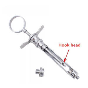 Jeringa Dental de Acero Inoxidable, Jeringas Dentales con Cabezal para Cuidado Dental - Product Image 1