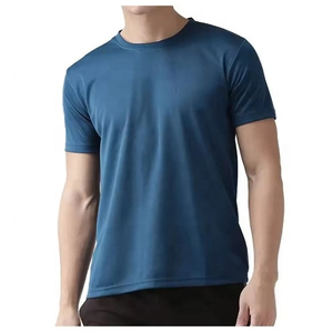 Camiseta de Hombre de Algodón 100% Pesado, Cuello Redondo, Manga Corta, Estilo Hip Hop, Diseño con Logotipo Antiarrugas, Camiseta Deportiva - Product Image 1