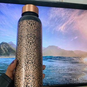Black Etching <b>copper</b> water <b>bottle</b> pure <b>copper</b> <b>bottle</b> <b>copper</b> drinking <b>bottle</b> <b>copper</b> flask hammered <b>copper</b> <b>bottle</b> <b>copper</b> <b>bottle</b> - Product Image 2