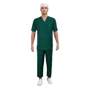 Traje médico para enfermera, uniforme, conjunto de traje de niñera, disfraz de sirvienta, 100% de algodón - Product Image 1