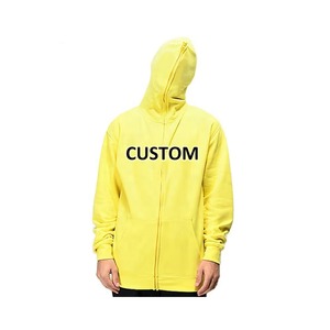 เสื้อฮู้ดซิปเต็มตัวแบบสวม Unisex ผ้าฝ้ายเฟรนช์เทอร์รี่  ไม่มีลาย  รับผลิตตามแบบ OEM  4 สี  ขายส่ง - Product Image 3