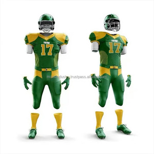 Tenues de football américain de haute qualité, respirantes, 100% polyester, séchage rapide, légères, pour adultes, grandes tailles, neuves - Product Image 5
