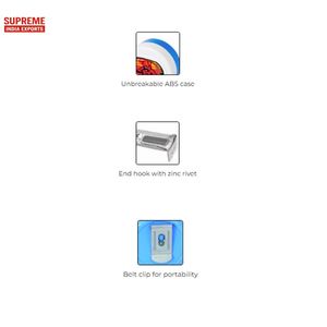 เทปวัดน้ำหนัก3ม. 5ม. เทปวัดเหล็กพร้อมเคสที่ถอดแยกได้หมุดสังกะสีคลิปหนีบเข็มขัดสำหรับบ้านและ DIY - Product Image 5