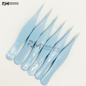 ชุดแหนบคิ้ว RMI Pointy Tweezer สีเงินปลายแหลม สีฟ้าเคลือบผงสีชมพู - Product Image 2