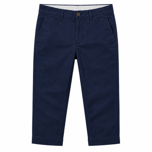 Pantalones Chino de Hombre, Corte Slim Fit, Tres Cuartos, Peso Medio, 98% Algodón + 2% Elastano, Ecológicos, Estilo Capri Ajustado, Casual Elegante - Product Image 6