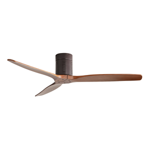Ventilatore da 52 pollici silenzioso a corrente continua per montaggio a soffitto con 3 lame in legno reversibili a distanza per soffitto e soffitto per categoria di prodotto - Product Image 1