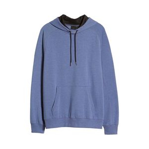 Sudadera con Capucha Oversize de Felpa, Estilo Urbano, Tejido de Algodón 100%, Corte Regular, Color Liso, con Logotipo Estampado de la Mejor Calidad, para Otoño - Product Image 2