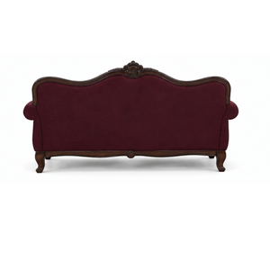 Sofá de Madera de Teca Sólida de Lujo, 3 Plazas, Muebles de Sala de Estar, Sofá de Madera Tapizado Moderno, Muebles para Hotel, Villa y Hogar - Product Image 5