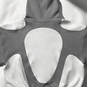 Sudadera Extra Grande para Mujer con Logotipo Personalizado, Modelo de Invierno, 100% Algodón con Cordones Recubiertos de Silicona - Product Image 2