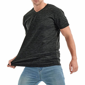เสื้อยืดคุณภาพสูง ขนาดใหญ่พิเศษ 220 กรัม ผ้าฝ้ายหวีอย่างดี 100% สกรีนโลโก้ได้ตามต้องการ ทรงหลวม แขนสั้น สำหรับผู้ชาย - Product Image 1
