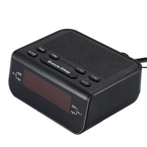 Radio Reloj Despertador Digital Personalizado de Fábrica con Pantalla LED, Doble Alarma, Función Snooze y Temporizador de Sueño para Dormitorio, Oficina y Hogar - Product Image 3