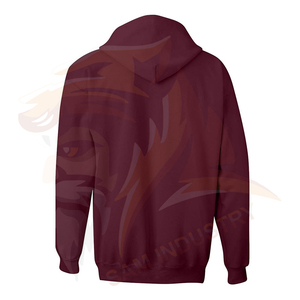Sweat-shirts à capuche pour hommes de qualité supérieure, impression numérique unie, logo personnalisé, streetwear, écologiques, respirants, chauds pour l'hiver, en coton - Product Image 6