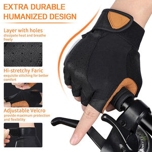 Bicycle Cycling Full <b>Finger</b> Gloves Sport Racing Gel Gloves Motorcycle MTB <b>Bike</b> Made in Pakistan - Product Image 4
