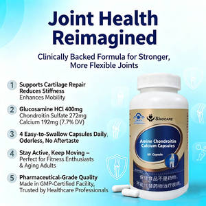 פרמיה גלוקוזאמין chondroitin כמוסות סידן גלוקוזאמין chondroitin msm תוספת קולגן תווית פרטית oem odm זמין - Product Image 4