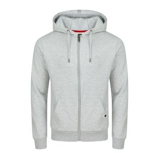 Sweat à capuche décontracté pour homme, deux couleurs, imperméable, anti-plis, avec fermeture éclair, logo personnalisé et design coloré - Product Image 3
