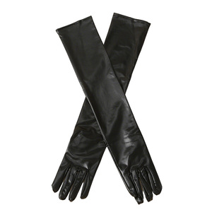 Guantes Largos de Satén para Mujer, para Ópera, Fiesta, Baile de Graduación, Disfraces, Colores Sólidos, para Boda, Novia - Product Image 4