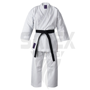 Uniformes de Karate para Entrenamiento de Artes Marciales para Principiantes, Profesionales, de Alta Calidad, Poliéster/Algodón, Secado Rápido, Transpirable - Product Image 1