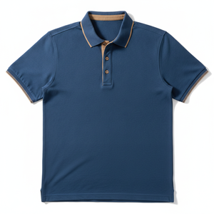 Polo-shirts personnalisés unisexe en coton de haute qualité pour hommes, vierges, avec logo, pour l'été, sport et affaires, vente en gros - Product Image 1
