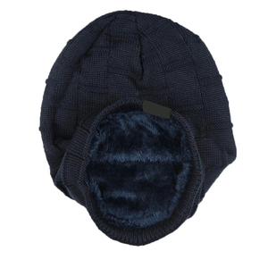 Superior Quality Acrylic Beanie Hat Solid Color Ribbed Knit <b>Winter</b> <b>Cap</b> Casual Style for Adults 56-58CM Head Circumference - Product Image 4