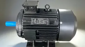 Motor Eléctrico Industrial Trifásico de 15 HP, 1440 RPM, Montaje a Pie, Bobina de Cobre de Alta Eficiencia, Operación Duradera y de Alto Rendimiento - Product Image 3