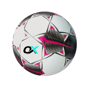 Ballon de football en PU cousu à la machine, personnalisé, pour entraînement professionnel en extérieur, Oxva Industries - Product Image 3