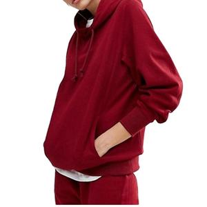 Custom Thick Fleece Cotton Blank Women's Oversized Hoodie with Embroidered Printing Hooded <b>Top</b> Design and Acid Wash Technics - Product Image 2