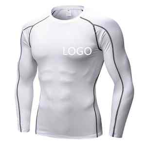 Maillot de compression pour homme personnalisé par sublimation, respirant, en spandex et polyester - Product Image 4