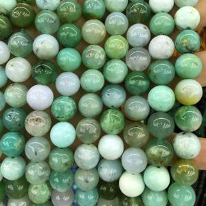 Perles de chrysoprase vert naturel lisses pour la fabrication de bijoux, fournisseur en gros ZUBEDA GEMS JEWELLRY, certifiées IGI - Product Image 3