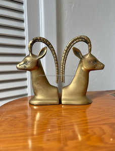 Traditional Metal <b>Bookends</b> With Ship Design Antique Weathered Finish Rectangle Shape Decorative Page Holders 2Pcs - Product Image 4