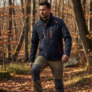 Mens outdoor hunting jacket camo <b>waterproof</b> wind resistant breathable coat insulated winter hiking fishing apparel - Product Image 6