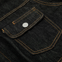 Veste en jean streetwear d'hiver OEM pour hommes, manches longues, écologique et imperméable, qualité supérieure, best-seller, design élégant