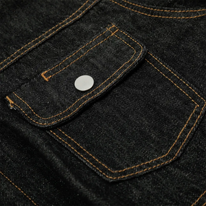 OEM Winter Season Wear Denim Jean Man Jackets Long Sleeve Best Selling Stylish Wear Male Premium Quality Denim Jacket for Men - Product Image 5