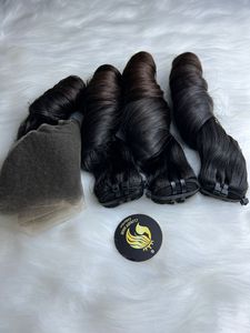 CDYHAIRVN ลดราคาช่วงคริสต์มาสและปีใหม่ ผมลอนเด้งดึ๋งแบบดิบ ผมเวียดนามแบบเป็นมัด สำหรับผู้หญิงผิวสี - Product Image 2