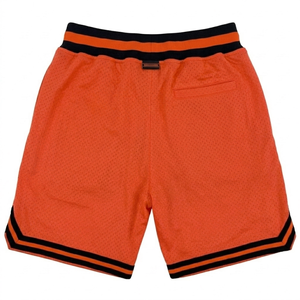 Shorts de basketball pour hommes style urbain, écologiques, imperméables, séchage rapide, respirants, design en maille, entrejambe de 5 pouces, coupe ample, couleur unie, taille haute - Product Image 5