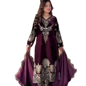 พิมพ์ลายบล็อคมือตัดตรงขอบ Diwali และ Holi เทศกาลออกแบบพิเศษ salwar kameez - Product Image 1
