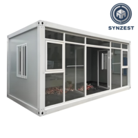 Maisons préfabriquées en kit 20ft 40ft High Cube – Maisons conteneurs de luxe prêtes à l'emploi – Maisons modulaires préfabriquées en conteneurs